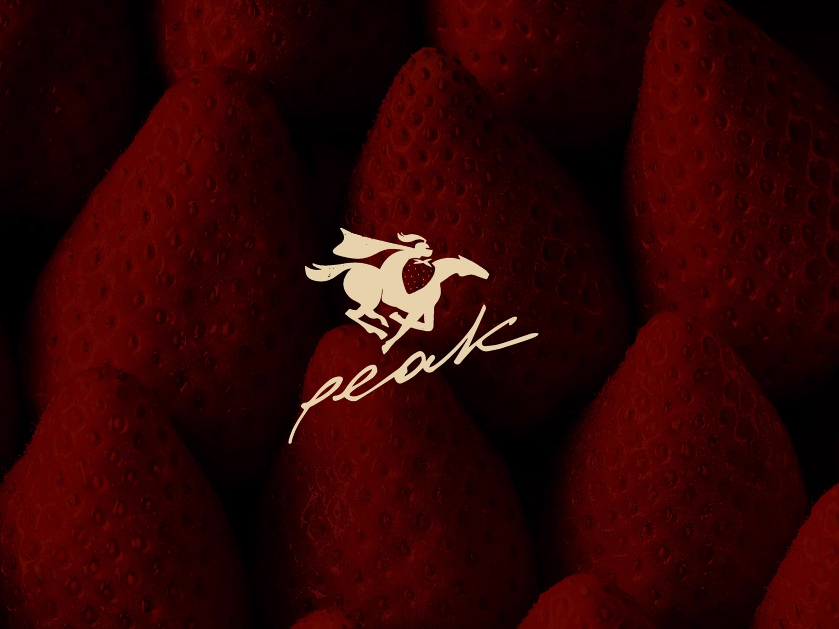 Фирменный стиль и логотип для кондитерской «Peak»