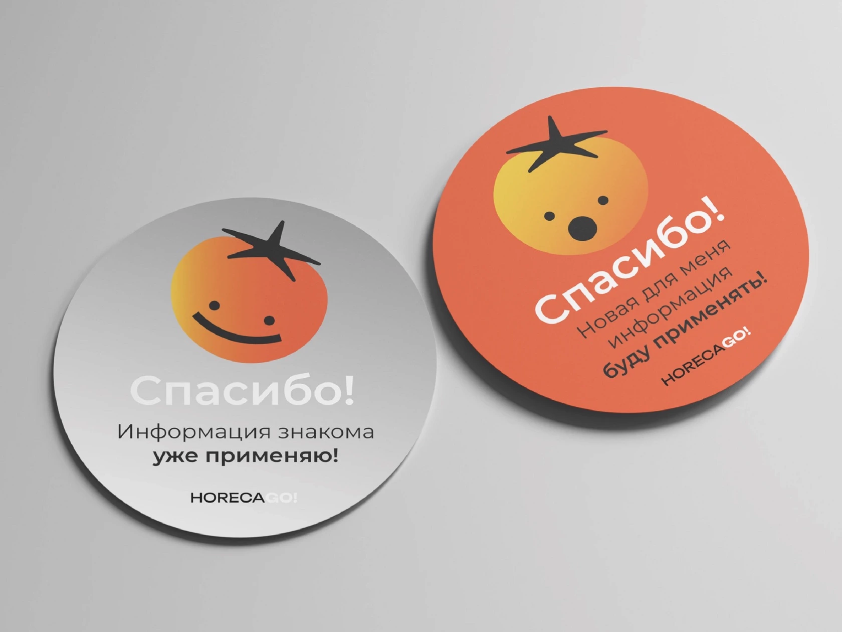 Печатная продукция для лекций и мероприятий «HorecaGO»