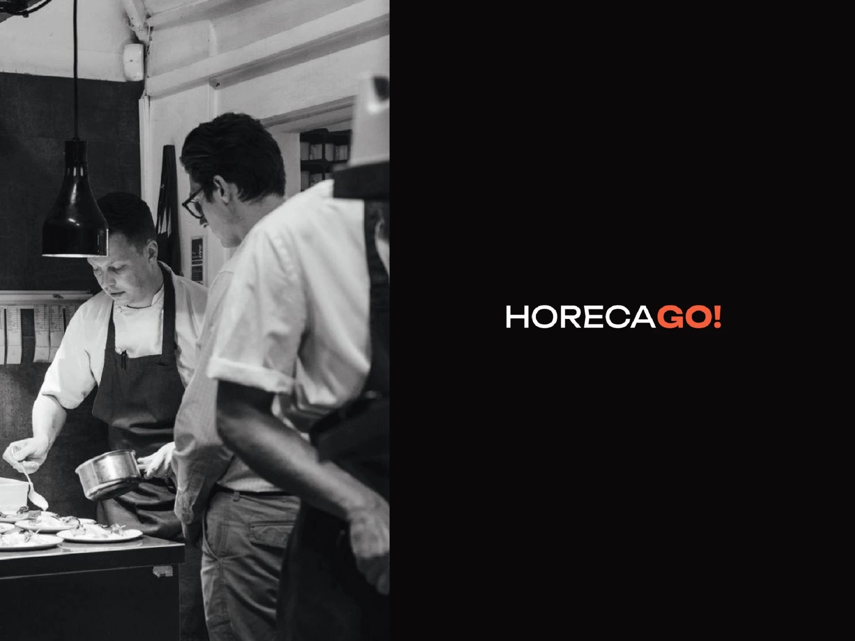 Разработка логотипа и фирменного стиля для школы рестораторов HorecaGO.