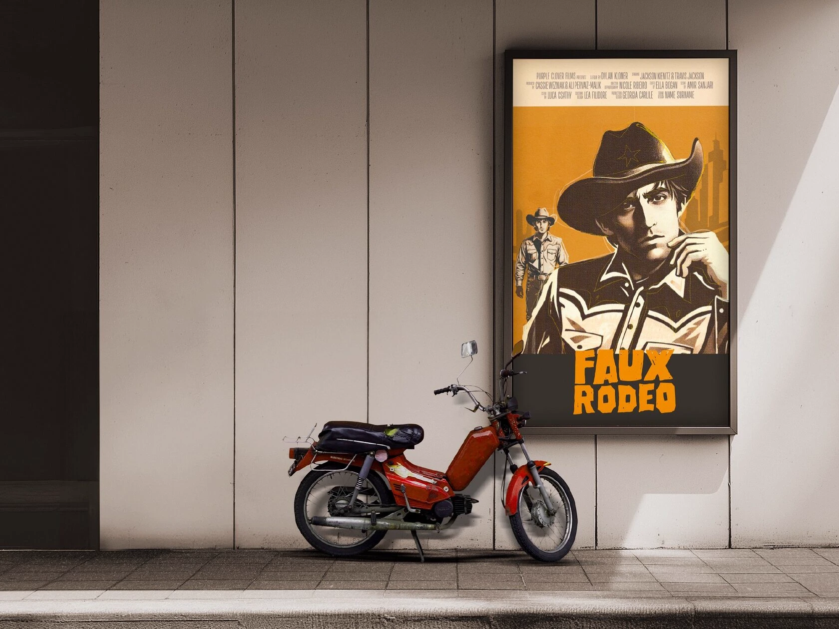 Разработка постера для фильма студента New York Film Academy.
